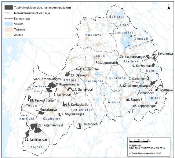 Etelä-Pohjanmaan I vaihemaakuntakaava Maakuntavaltuusto hyväksyi kaavaehdotuksen 11.5.