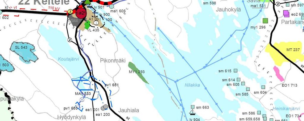 4.1 Maakuntakaava Yleiskaavoitettavalla alueella on