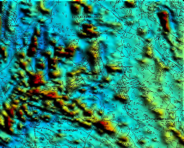 9 0 0.5 kilometers 1 Kuva 9.