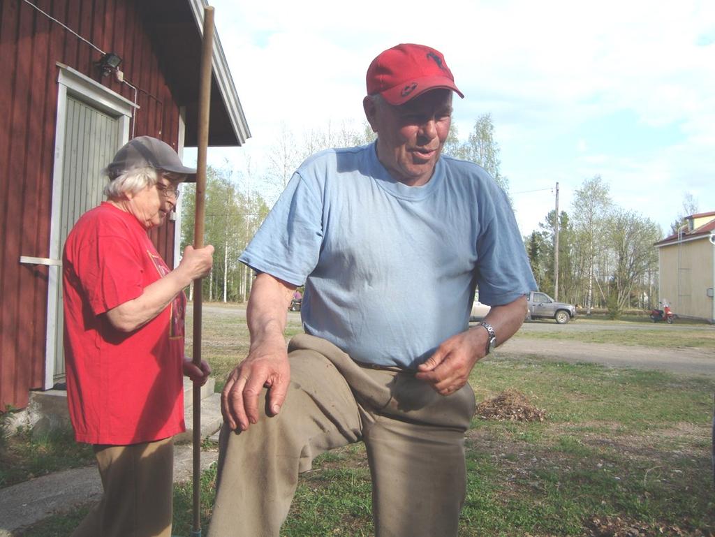 Talkoolaisille oli hyvän tavan