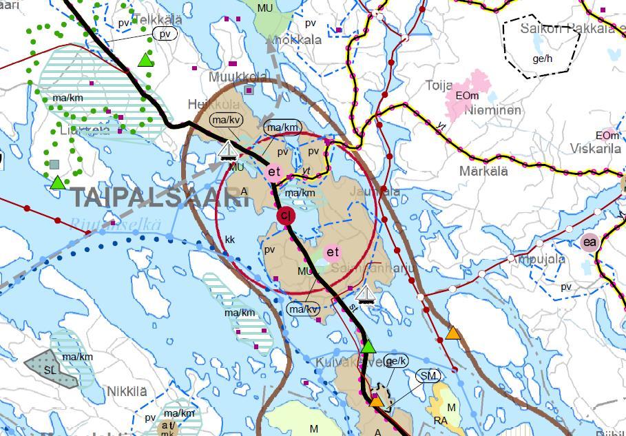 Kaavaselostus Sivu 7/13 takaava jäi voimaan. Etelä-Karjalan I vaihekaava on vahvistettu ympäristöministeriössä 19.10.2015.