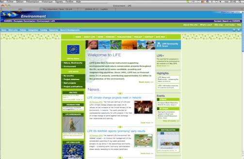 LIFE+ OHJELMA Ympäristöalan rahoitusväline Life on Euroopan Unionin rahoitusjärjestelmä, jonka tarkoituksena on kehittää yhteisön ympäristöpolitiikkaa ja lainsäädäntöä, tukemalla luonnonsuojelu- ja