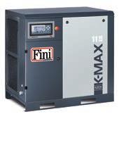 FINI K-MAX RUUVIKOMPRESSORIT FINI K-MAX 5,5-7,5 KW JA 11-15 KW Uusittu suunnittelu - korkea hyötysuhde - laatu valinta FINI K-MAX sarjan kompressorit ovat saatavilla erillaisilla kokoonpanoilla,