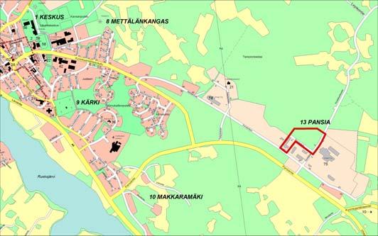 21400 5164 1 1 Asemakaavan ja asemakaavan muutoksen selostus EWONANKADUN YMPÄRISTÖN ASEMAKAAVAN JA ASEMAKAAVAN MUUTOKSEN SELOSTUS 1 PERUS JA TUNNISTETIEDOT 1.