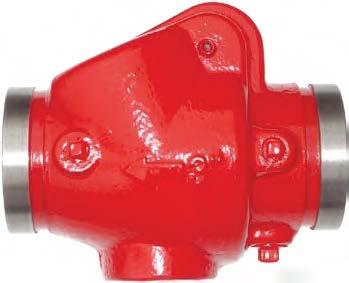 Data Sheet 1.36 Issue B FM Grooved Swing Check Valve Fig. 304 General Description Rapidrop Figure 304 is a rubber faced, grooved swing type check valve that allows water flow in one direction only.