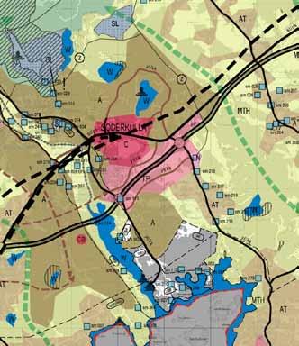Reserveringen för Helibanan ligger nordväst om området. 3.2.2 Yiskaava Sipoon kunnanvaltuuston 15.12.