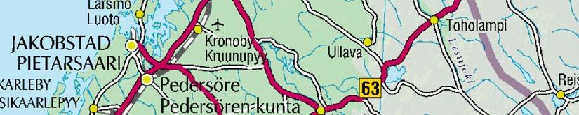 Metsähallituksen luontopalvelut hallinnoi Natura 2000 aluetta, ja metsätalous muita valtion maita alueella. 20 km Metsähallitus Kuva 1.