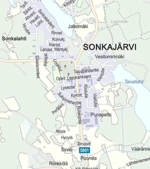 FCG Finnish Consulting Group Oy Kaavaselostus, luonnos 2 (14) Kuva1: Kaava-alueen sijainti 1.3 Kaavan nimi ja tarkoitus Kaavan on nimetty sen korttelin perusteella, jonka osaa muutos koskee.