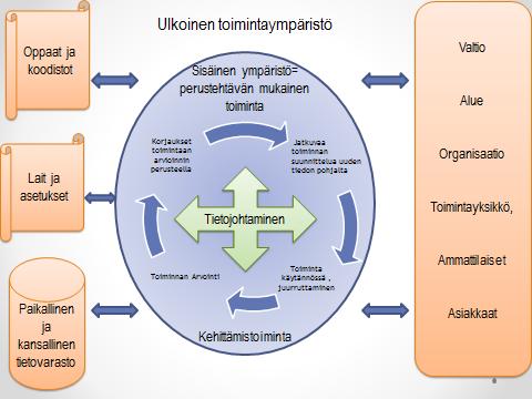 57 Kuvio 16: Kirjaamisen kehittämistoiminta terveydenhuollon yksikössä (mukaillen Holopainen, Korhonen, Miettinen, Pelkonen & Perälä 2010; Holma 2003, 10; Tampereen yliopiston laatukäsikirja 2014)