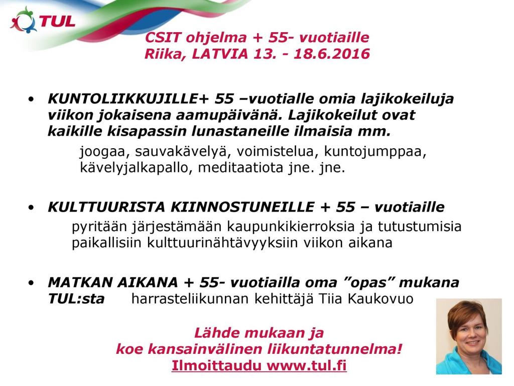 CSIT Ohjelma + 55-