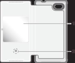 Aloittaminen Johdanto Tyylikäs kansi-ikkuna on Xperia Z5 Compact -älypuhelimelle tarkoitettu näppärä suoja, joka mahdollistaa erillisten toimintojen tarkastelun ja käytön.