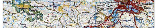 Rovaniemen kaupungin alueella, noin 33 km lounaaseen Rovaniemen keskustasta.