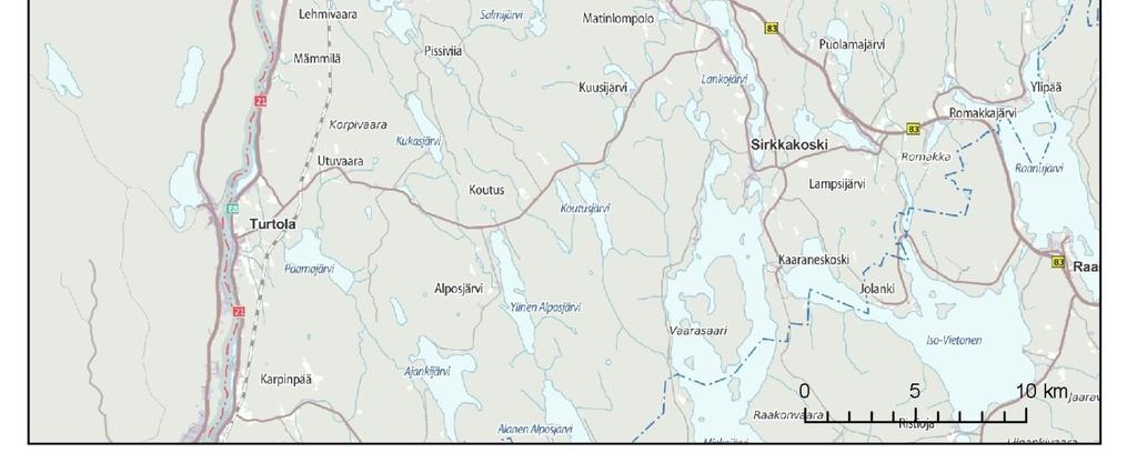 Jäljempänä on esitetty