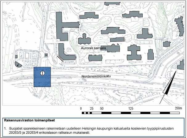mukaisesti, kuvat 19 ja 20 (Nordenskiöldinkadun toimenpidekartta). Kuva 19.