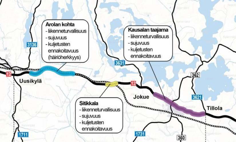 haimmillaan työmatkaliikenteessä. Lahden ja Kouvolan välinen säännöllinen työmatkaliikenne on yhteensä noin 600 matkaa vuorokaudessa.