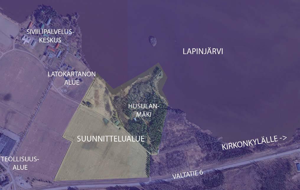 Kunnan vesi-, sadevesi- ja viemärilinjat kulkevat valtatie 6:n varressa.