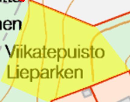 e = 0,33. Asumista yhteensä noin 2130 k-m2, tonttitehokkuus e = 0,25. Suunnitelmaa voidaan tarkentaa kaavaehdotukseen.