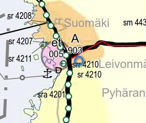 Ympäristöministeriö vahvisti maakuntakaavan 20.3.2013. Maakuntakaavassa suunnittelualue kuuluu taajamatoimintojen alueeseen (A).