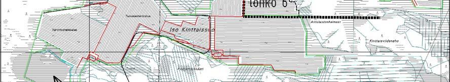 Iso-Kinttaissuolle on rakennettu pengerretty pintavalutuskenttä ja pumppauskaivo vuonna 1996.