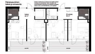 facade leikkaus D section D