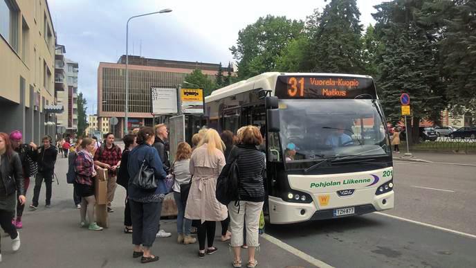 Kuopion kaupunkiseudun joukkoliikenne 2025