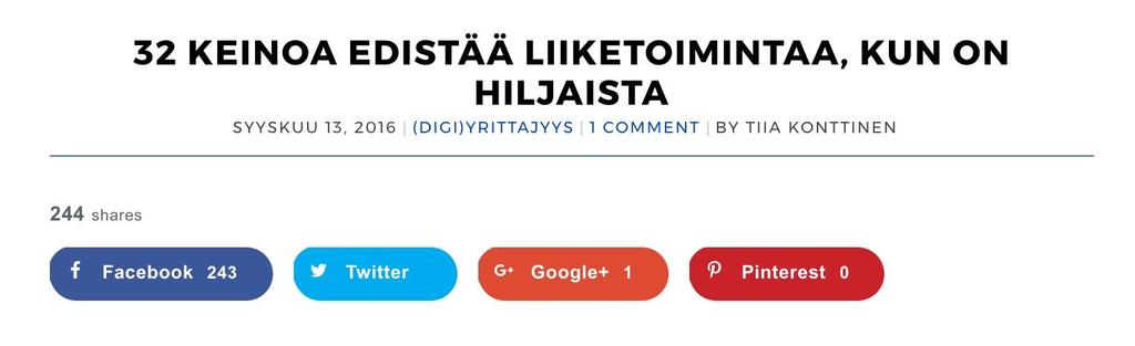 32 keinoa edistää liiketoimintaa, kun on hiljaista Postaus julkaistu: 13.9.