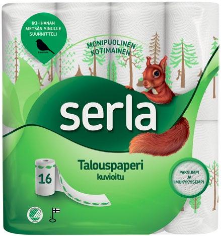 ja TALOUSPAPERI KUVIOLLINEN 16