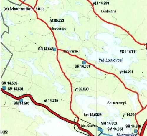 3 Maakuntakaava (ent. Etelä-Savon seutukaava) Etelä-Savossa on voimassa useita, aikavälillä 1980 2000 vahvistettuja seutukaavoja. Vahvistetuista seutukaavoista on julkaistu v.