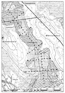 Tapio Muurinen ja Ilkka Aro 33. Kassajänkkä 33. Kassajänkkä (kl. 2624 08, x = 7442,3, y = 2488,0) sijaitsee Kolarin kuntakeskuksesta noin 28 km etelään.