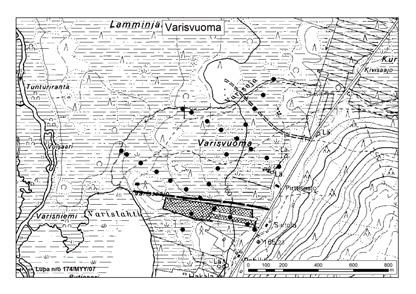 Kolarissa tutkitut suot, niiden turvevarat ja käyttökelpoisuus, osa 1 48. Varisvuoma 48. Varisvuoma (kl.