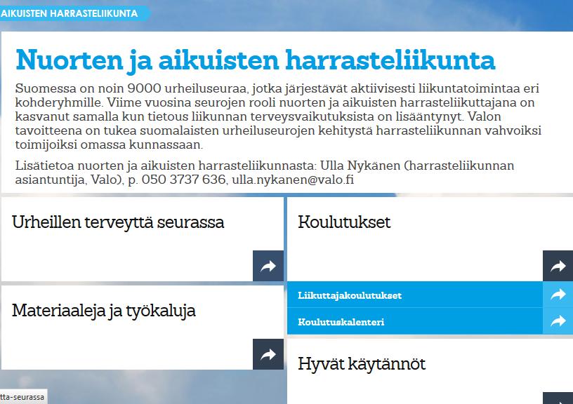 Alasivut käytännön työkalupakki Sivurakenne alasivuille FAQ-tyyppisesti (seurjen kysymysesimerkit) ESIM: RESURSOINTI: Miten rekrytimme hjaajia?