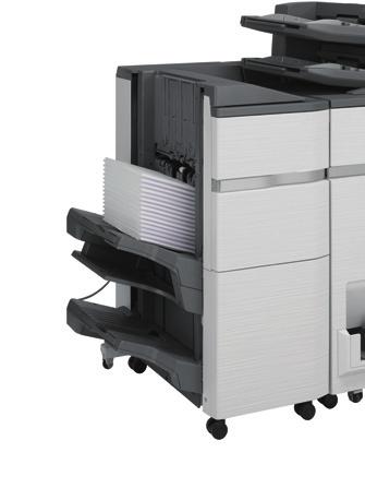 MX-RB13 Paperinkuljetusyksikkö Vaaditaan, jos MX-CF11 on asennettu ja MX-FD10 ei vaadita. Taittoyksikkö Faksaaminen MX-FWX1 Internet-faksikortti MX-FX11 Faksikortti Super G3 -faksimoduuli.