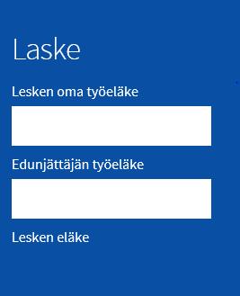 Lesken oma työeläke voi vähentää leskeneläkettä Milloin leskeneläkkeen vähennys tehdään?