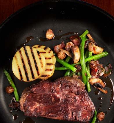 SUOMALAISTA kunnon lihaa PERHETILOILTA Hanger Steak, Ylikypsä on maultaan vahva ja koostumukseltaan mehevän rasvainen.