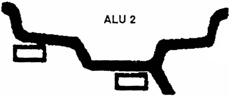 7.4 ALU-2 tasapainotustoiminto Liimapainot kiinnitetään vanteen sisäpuolelle ja puolan taakse (Kuva 7-6). Syötä vanteen tiedot kuten kohdassa 7.2. Paina F-näppäintä valitaksesi ALU-2-tasapainotustoiminnon.