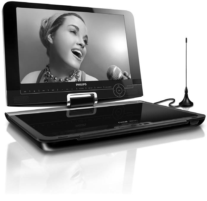 Portable DVD player PET1046 Register your product