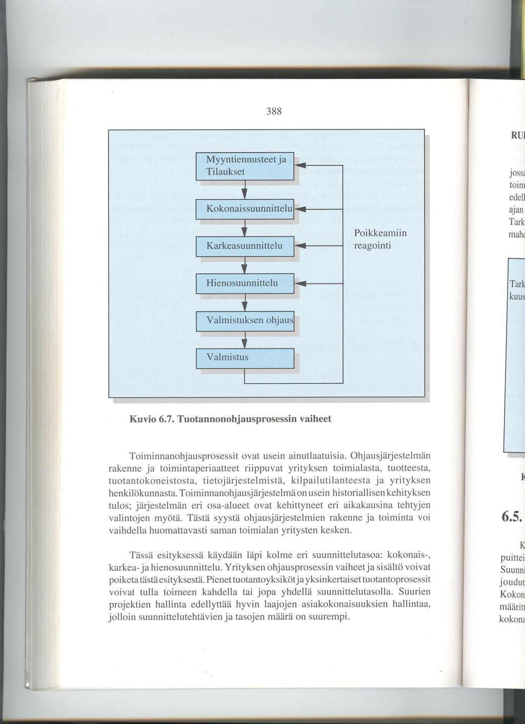 10 Kuvio 1. Toiminnanohjausprosessin rakenne. (Haverila ym. 2009, 409.