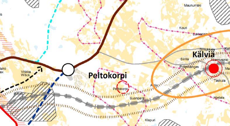 Kokkolan Strateginen aluerakenneyleiskaava Kuntaliitoksen seurauksena on ollut tarpeen käynnistää, Keski-Pohjanmaan maakuntakaavan aluerakennemallin-työhön liittyvä, uuden Kokkolan strategisen