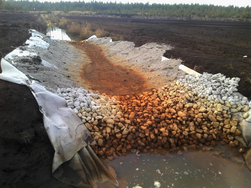 Osatavoite 2 Kehittää jatkuvatoiminen neutralointimenetelmä sellaisille tuotantoalueille, joilla kuivatussyvyys ulottuu mineraalimaahan asti.