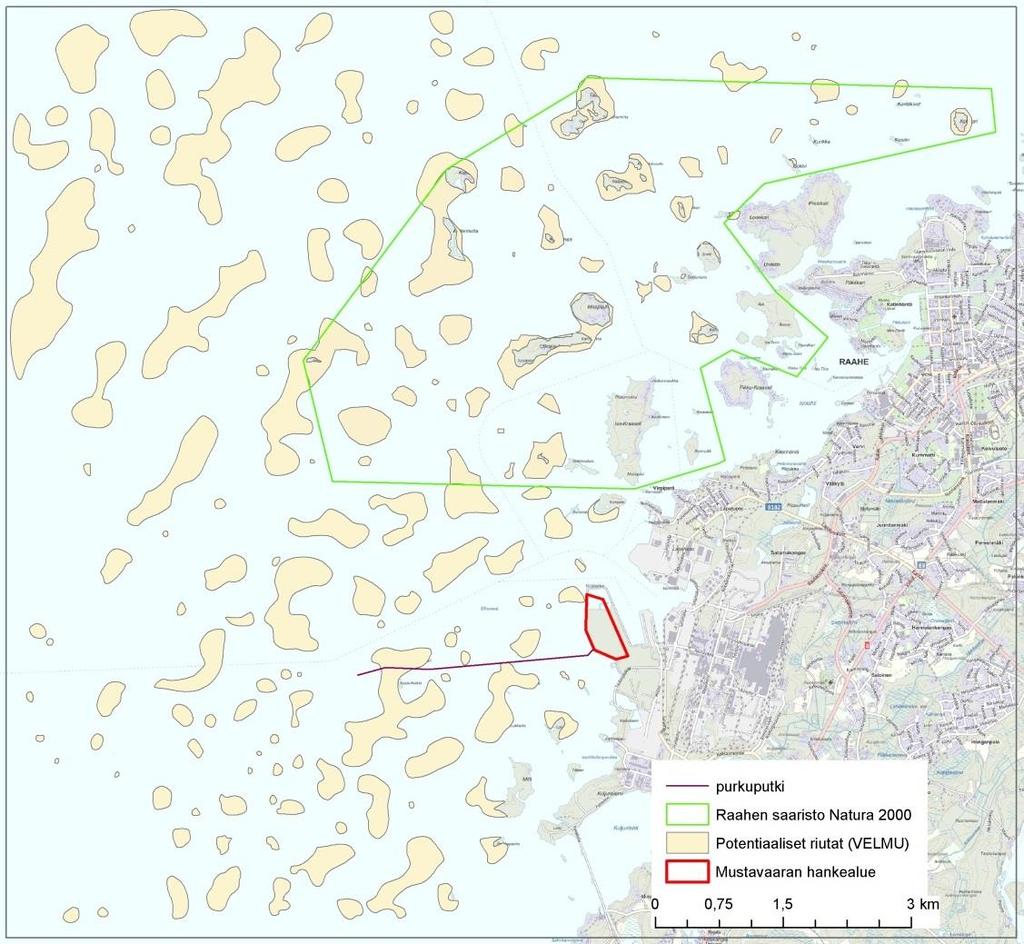 22 5.2.4 Riutat Luontotyyppiin luettavat alueet ovat vedenalaisia tai laskuveden aikana paljaana olevia kallioita tai eloperäisiä kivennäiskertymiä vedenalaisessa vyöhykkeessä.