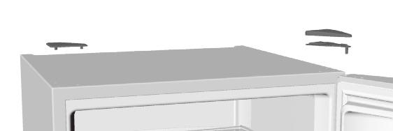 Oven avaussuunnan vaihtaminen Tarvittavat työkalut: hylsyavain / kiintoavain nro 8, ura- ja ristipääruuvimeisseli 1.