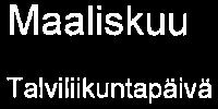 Kostian koulu Sivu 10/10 Kouluviihtyvyyskysely Maaliskuu Talviliikuntapäivä Huhtikuu Toukokuu Wappu markkinat Luokkaretkiä Koulukohtaisten suunnitelmien päivitys