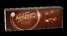 /ld Lava/pall 1/12/60 401654 Karl Fazer 47 % Cocoa 320 g 12 rs/ltk, ask.