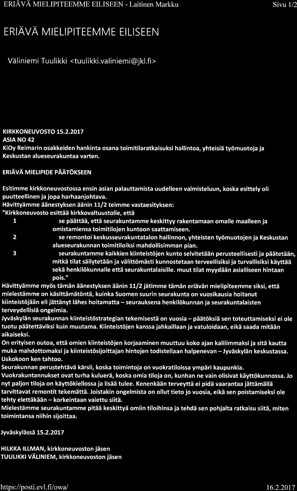 Liite: KV 9.3.