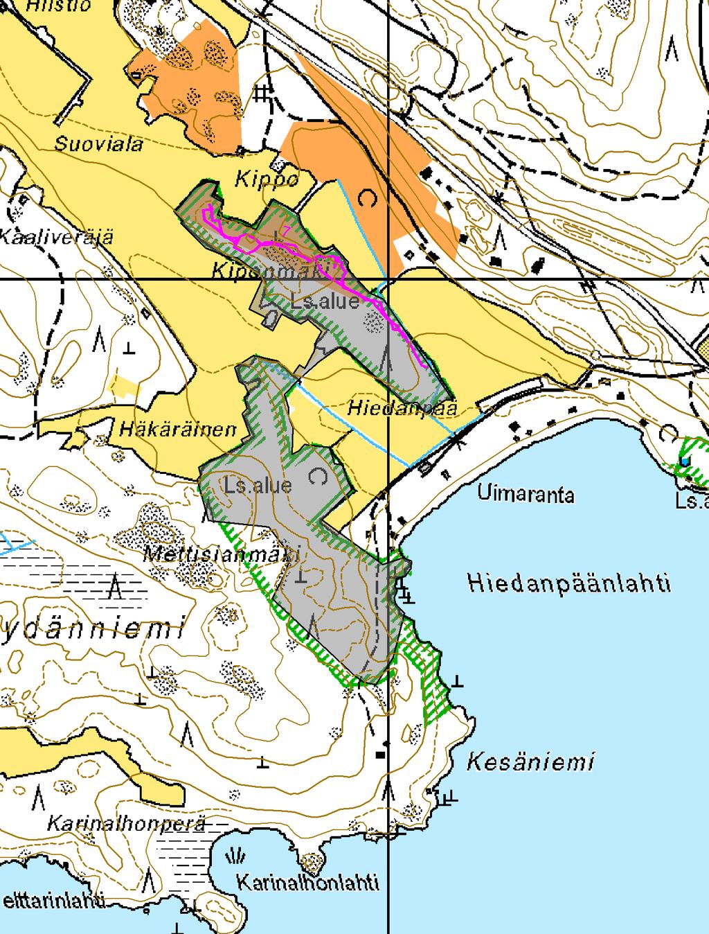 Kiponmäki 1:7000 Metsähallitus 18.10.