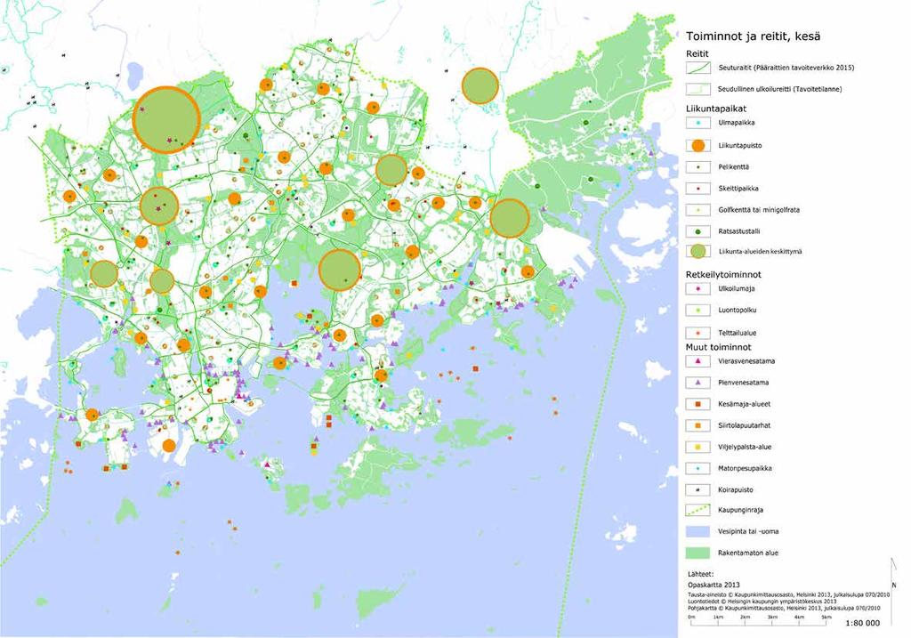 168 kantakaupunkiin, eteläiseen Espooseen, Itä- ja Länsi-Vantaalle. Helsingissä erityisiä kulttuuritaloja on Itäkeskuksessa, Vuosaaressa, Malmilla ja Kannelmäessä.