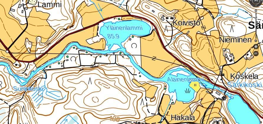 Särkikosken (Ikaalinen) 2015 ja Suninkosken