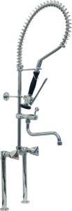 GASTROTOP PREMIUM SPESIALARMATUREN Korkea tasoiset esipesusuihkut, paljon myydyt mallit joita Suomessa on käytetty perinteisesti 1 2 3 7027G 7027G2 7027G3 7027 7027G2 Keraaminen hanakara 7027G3