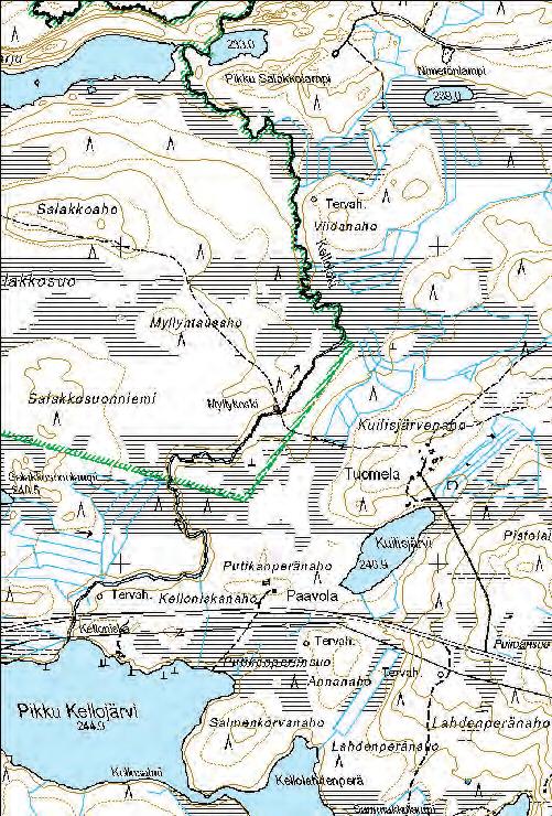 Kohdetyyppi: 9 Valmistuspaikat/työpaikat Copyright: Metsähallitus 2008