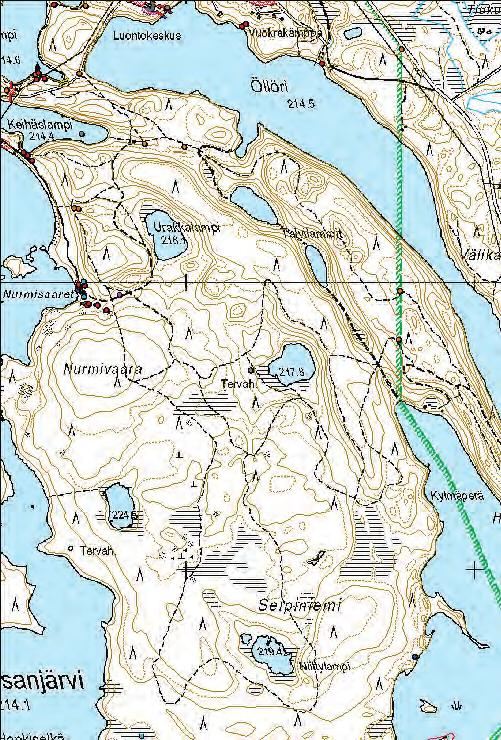 Kohdetyyppi: 9 Valmistuspaikat/työpaikat Copyright: Metsähallitus 2008